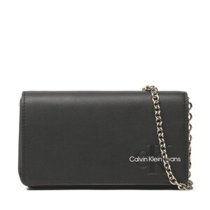 Custodia per cellulare Calvin K60K610290 Klein Jeans - Sculpted Flap Phone Xbody Chain K60K610703 BDS