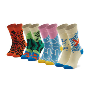 

Набір з 4 пар високих шкарпеток unisexHappy Socks, Кольоровий