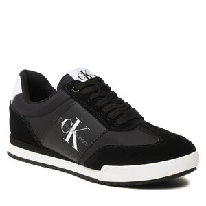 Sneakers Шерстяное полу пальто меланж calvin klein 44-46 размер - Low Profile Mono Essential YM0YM00686 Black/White 0GJ
