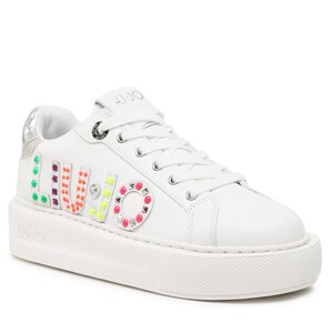 Sneakers Liu Jo - Kylie 10 BA3127 PX354 White/Silver 04370