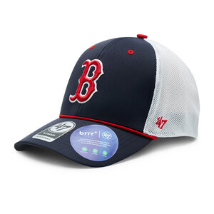 Image of Cap 47 Brand - MLB Boston Red Sox brrr Mesh Pop '47 MVP B-BRPOP02BBP-NY Navy