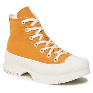 Image of Sneakers Converse - Chuck Taylor All Star Lugged 2.0 A06022C Brown/Yellow