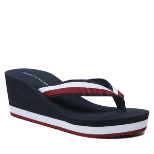 Image of Zehentrenner Tommy Hilfiger - Essential Corp Flip Flop Wedge FW0FW07263 Rwb 0GY
