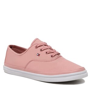 Scarpe sportive Tommy Hilfiger - Essential Kesha Lace Sneaker FW0FW06955 Soothing Pink TQS
