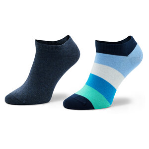 Image of 2er-Set Herren Sneakersocken Tommy Hilfiger - 701222639 Blue Combo 002