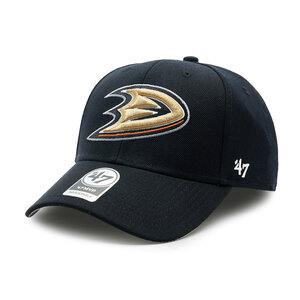 Image of Cap 47 Brand - NHL Anaheim Ducks &#039;47 MVP H-MVP25WBV-BKC Black