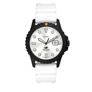 Image of Uhr Fossil - Blue FS5999 White/Black