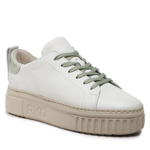 Sneakers Ryłko - 0RRM1_EV Biały/Zielony 2SN