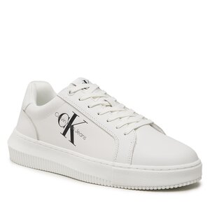 Sneakers Calvin Klein Jeans - Chunky Cupsole Mono Lh YM0YM00681 White/Black YBR