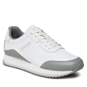 Image of Sneakers Calvin Klein - Low Top Lace Up Heat Bond HM0HM00551 White/Granite Road 0K8