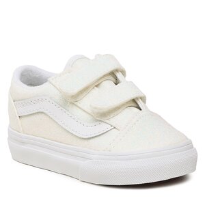 Image of Sneakers aus Stoff Vans - Old Skool V VN0A4VJJWHT1 GLITTER WHITE