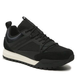 Image of Sneakers Calvin Klein Jeans - Toothy Runner Low Laceup Mix YM0YM00710 Black/Bright White BEH