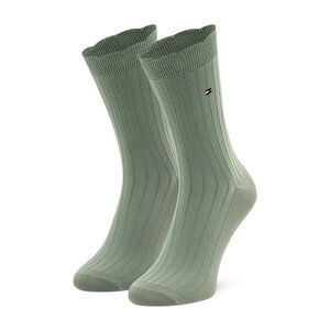 Calzini lunghi da donna Tommy Hilfiger - 701220261 Green 003