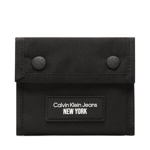 Portafoglio grande da uomo Calvin Klein Jeans - Sport essentials Velcro Wallet Ny K50K510505 BDS