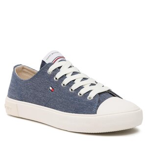 Low Cut Easy-On Sneaker T1X9-32824-0890 S Red 300 Tommy Hilfiger - Low Cut Lace-Up T3X9-32827-0890 S Denim 806