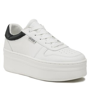 Sneakers Guess - Lifet FL6LIF LEA12 WHBLK