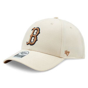 Image of Cap 47 Brand - MLB Boston Red Sox Sure Shot Snapback &#039;47 MVP BAS-SUMVP902WBP-NT99 Natural