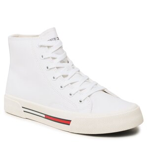 Sneakers Tommy Jeans - X8X027 XK050 S299 White/Oxford Tan/Slv