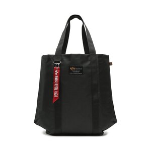 Image of Handtasche Alpha Industries - Label Shopping Bag 106943 Black 03
