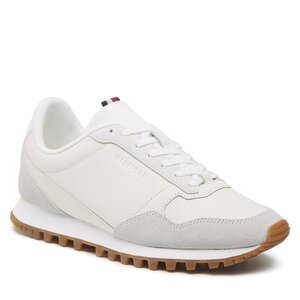 Sneakers Tommy Hilfiger - Elevated Runner Leather Mix FM0FM04357 Light Cast PSU