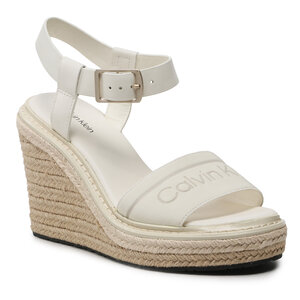 Espadrillas Calvin Klein - Wedge 70Hh - He HW0HW01499 Marshmallow YBJ
