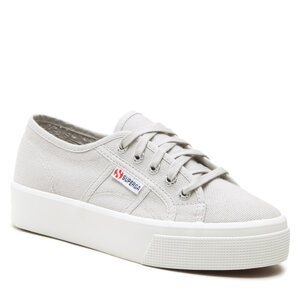 Image of Sneakers aus Stoff Superga - Mid Platform 2730 S2127IW Grey Ash