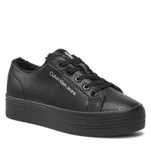 buy calvin klein k8m211 21 analog watch - Vulc Flatform Laceup Low Lw YW0YW00819 Black BDS