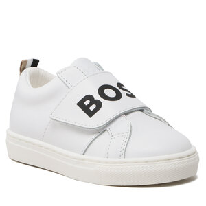 Sneakers Boss - J09195 S White 10P