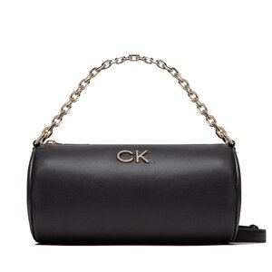 Trapperschuhe CALVIN KLEIN JEANS Lug Mid Laceup Boot Hike YM0YM00270 Black BDS - Re-Lock Cylinder Crossbody K60K610286 BAX
