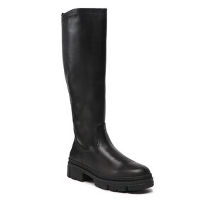 Knee High Boots Tamaris - 1-25622-29 Black Leather 003