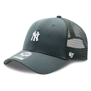 Image of Cap 47 Brand - MLB New York Yankees Base Runner Mesh '47 MVP B-BRNMS17CTP-CC Charcoal