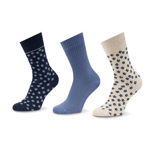 Set di 3 paia di calzini lunghi da donna Tom Tailor - 97187 Ocean 536