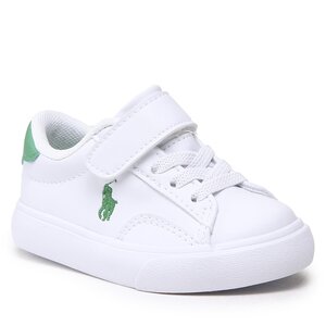 Sneakers Polo Ralph Lauren - Theron V Ps RF104101 White Smooth PU/Green w/ Green PP