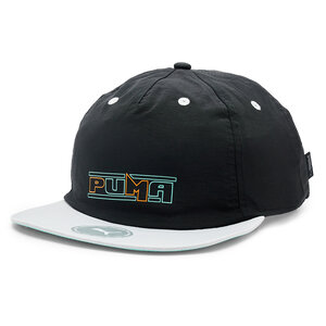 Cappellino Puma Med - SWxP Relaxed Flatbrim Cap 024383 Black 01