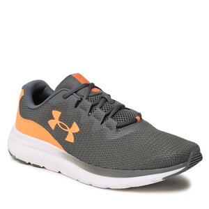 Image of Schuhe Under Armour - UA Charged Impulse 3 3025421-106 Pitch Gray / Orange Blast / Orange Blast