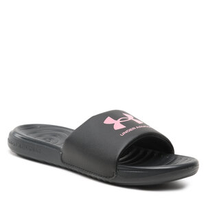 Image of Pantoletten Under Armour - UA W Ansa Fix SL 3023772-007 Black/Black/Pinkelixir