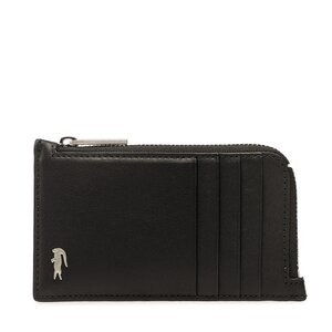 Custodie per carte di credito Lacoste - Slim Zip Cc Holder NH1992FG Noir 000