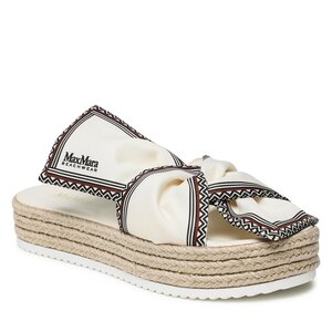Espadrillas Max Mara - Calamai 2335210138600 Crema 001/001