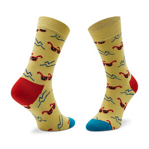 

Високі чоловічі шкарпеткиHappy Socks, Жовтий