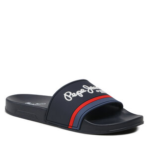 Image of Pantoletten Pepe Jeans - Slider Portobello PMS70123 Navy 595