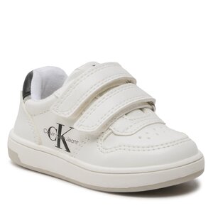Sneakers mm Memphis Neoprene Slip-on Sneakers - Low Cut Velcro Sneaker V1X9-80548-1355 M White 100