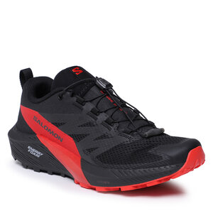 Image of Schuhe Salomon - Sense Ride 5 L47214300 Black/Fiery Red/Black