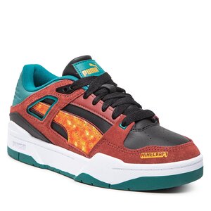 Sneakers Puma low-top - Slipstream Minecraft 386128 01 Russet Brown/Teal Green
