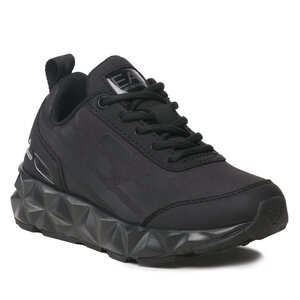 Sneakers Ea7 Emporio Armani panelled lace-up sneakers - XSX105 XOT54 M620 Triple Black/Black