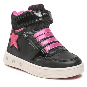 Sneakers Geox - J Skylin G. A J268WA 05402 C0922 M Black/Fuchsia