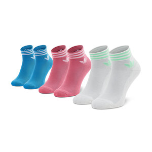 Set di 3 paia di calzini lunghi unisex adidas - Tref Ank Sck HL9268 Multi
