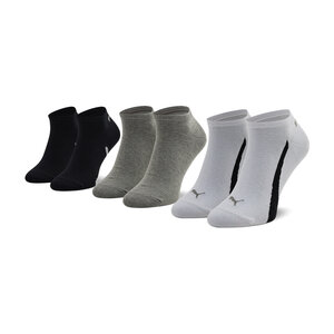 Image of 3er-Set niedrige Unisex-Socken Puma - 907951 02 White/Grey/Black