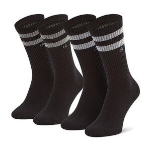 Image of 2er-Set hohe Unisex-Socken Calvin Klein - 701218711 Black 001