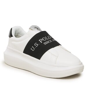 Image of Sneakers U.S. Polo Assn. - Helis HELIS016 WHI-BLK01