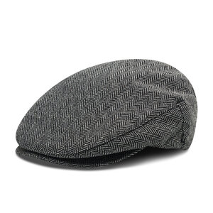 Flat cap beanie Brixton - Hooligan Snap 10771 Grey/Black